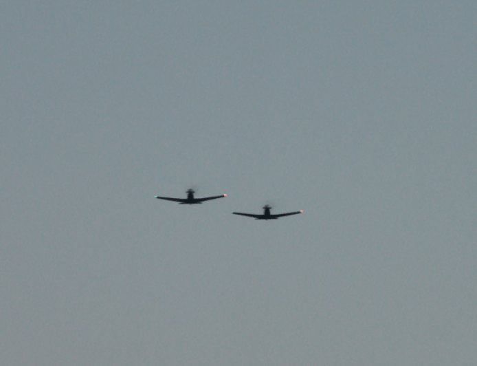 Air Force Captain Noah Johnson comes home for Republic win over Webb City in rare military flyover