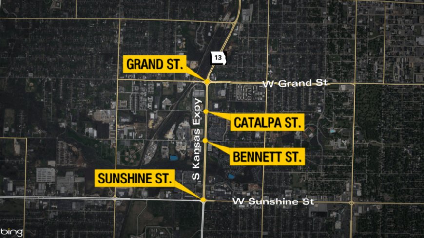 Kansas Expy will be widened to 6 lanes between Grand-Sunshine