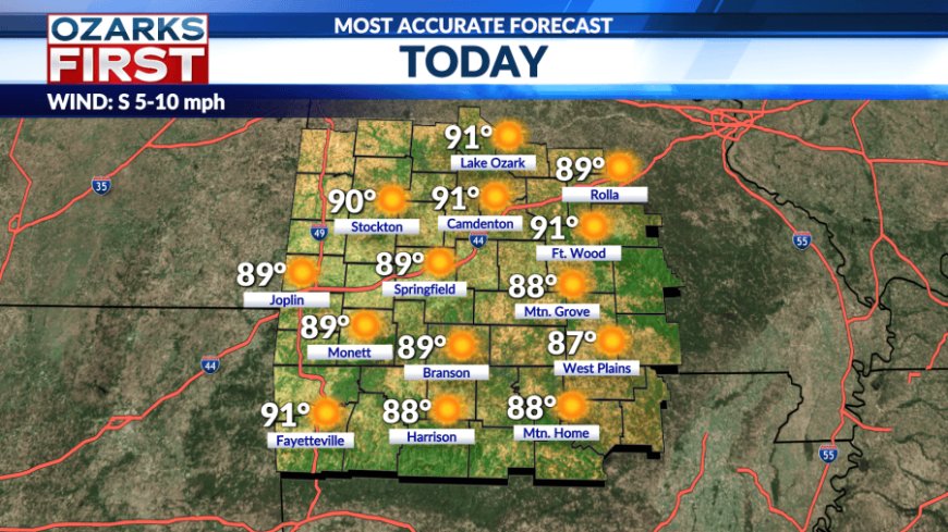 Warm temps to hit records in Springfield by Monday